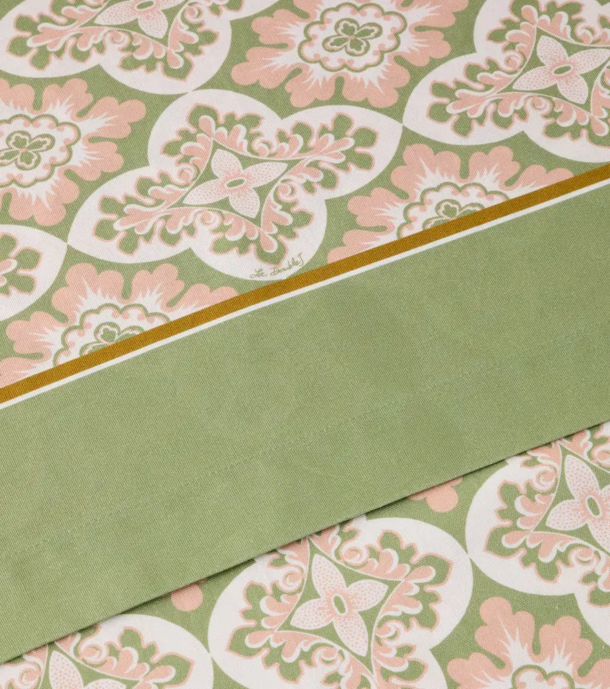 La DoubleJ Palazzo Light Pink Large cotton tablecloth | Thumbnail 4