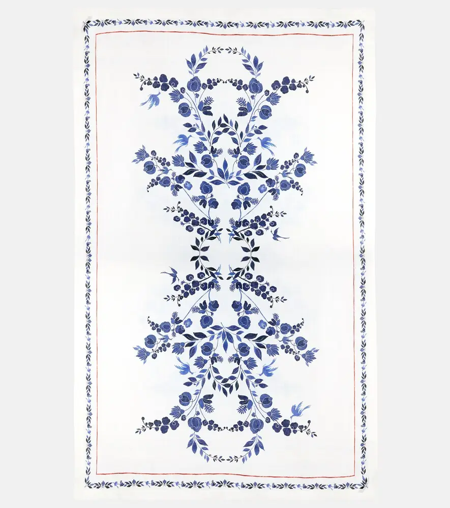 La DoubleJ Medium floral linen tablecloth | Thumbnail 4 La DoubleJ Medium floral linen tablecloth | Thumbnail 4