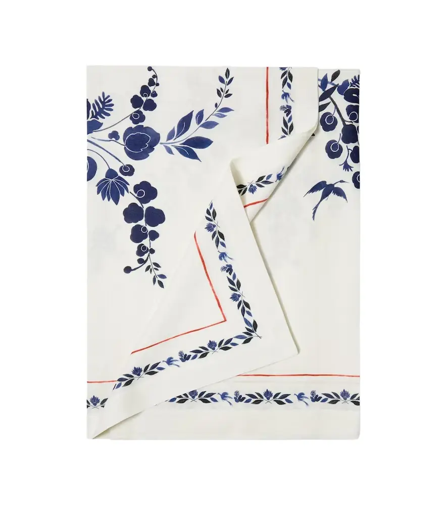 La DoubleJ Medium floral linen tablecloth