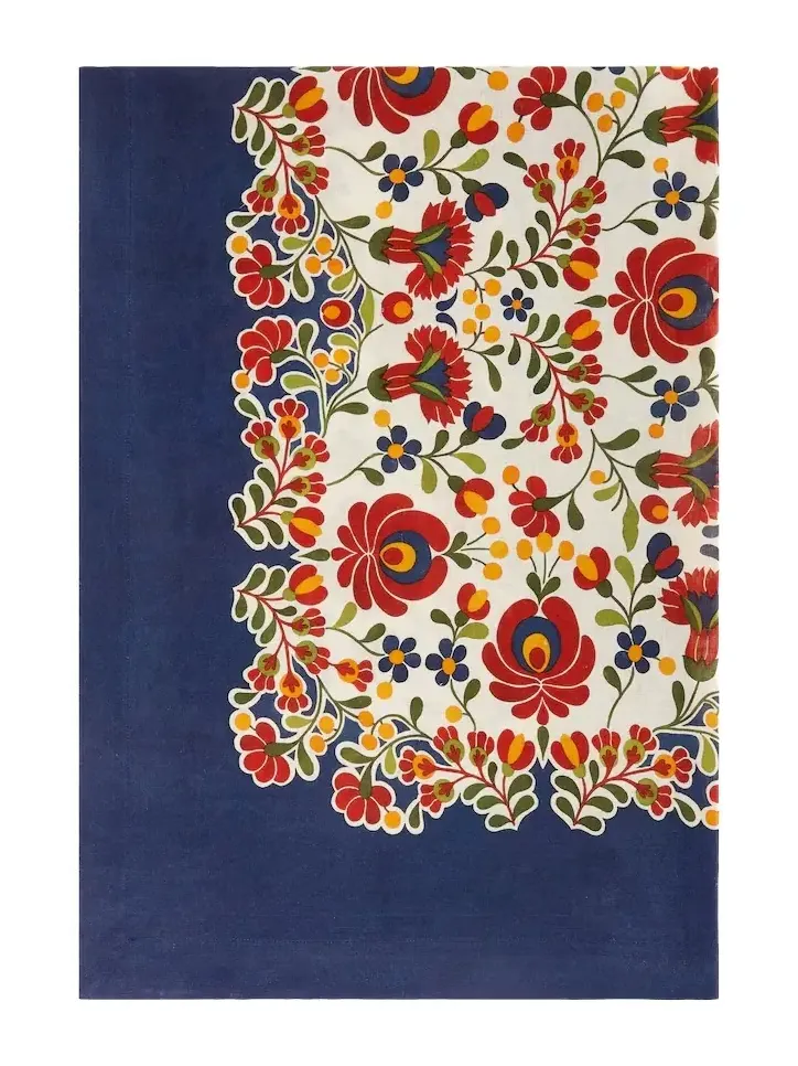 La DoubleJ Windflower Placée linen tablecloth