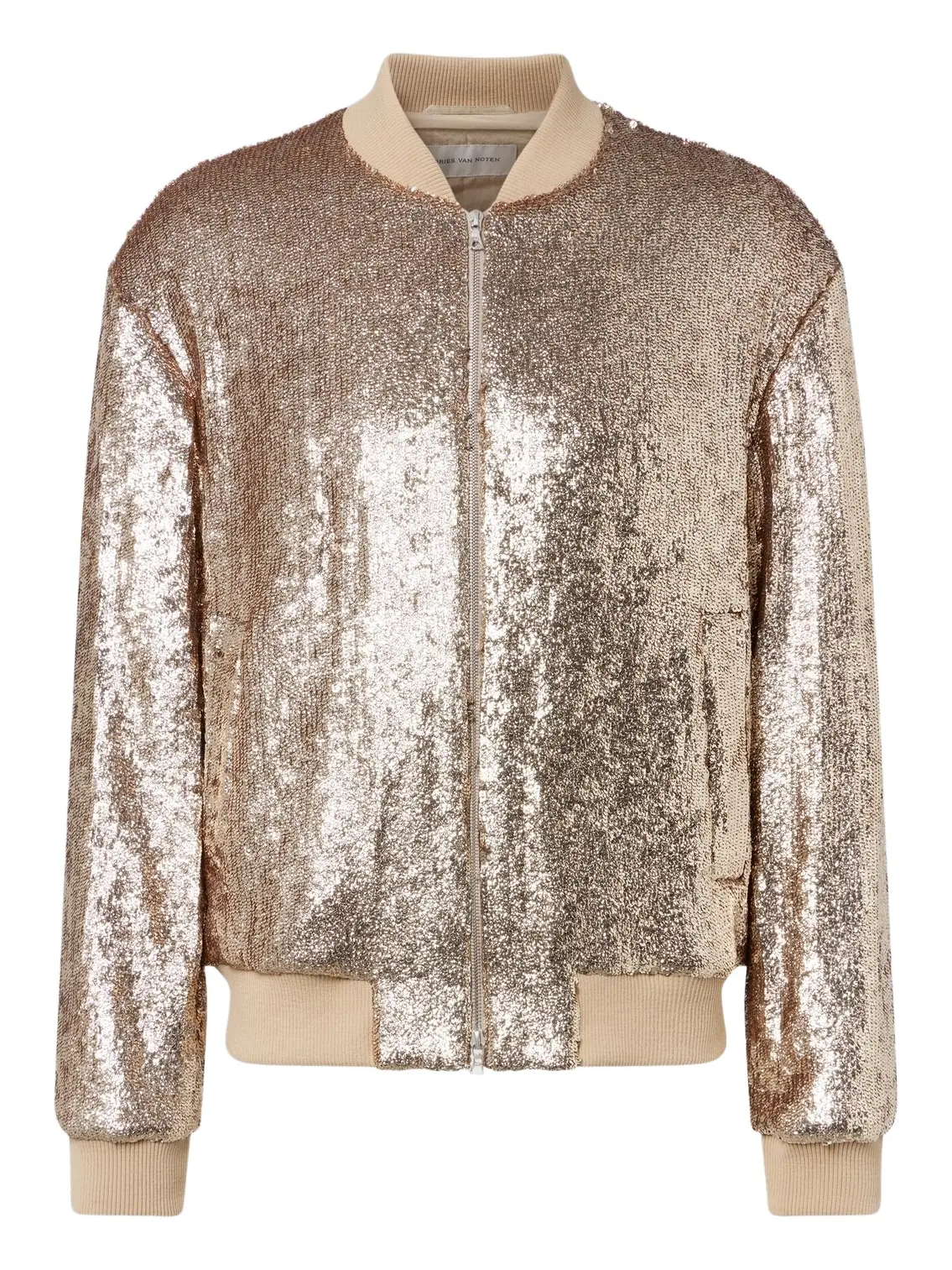 Dries Van Noten Sequined bomber jacket