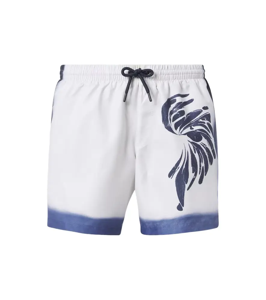 Dries Van Noten Printed swim trunks