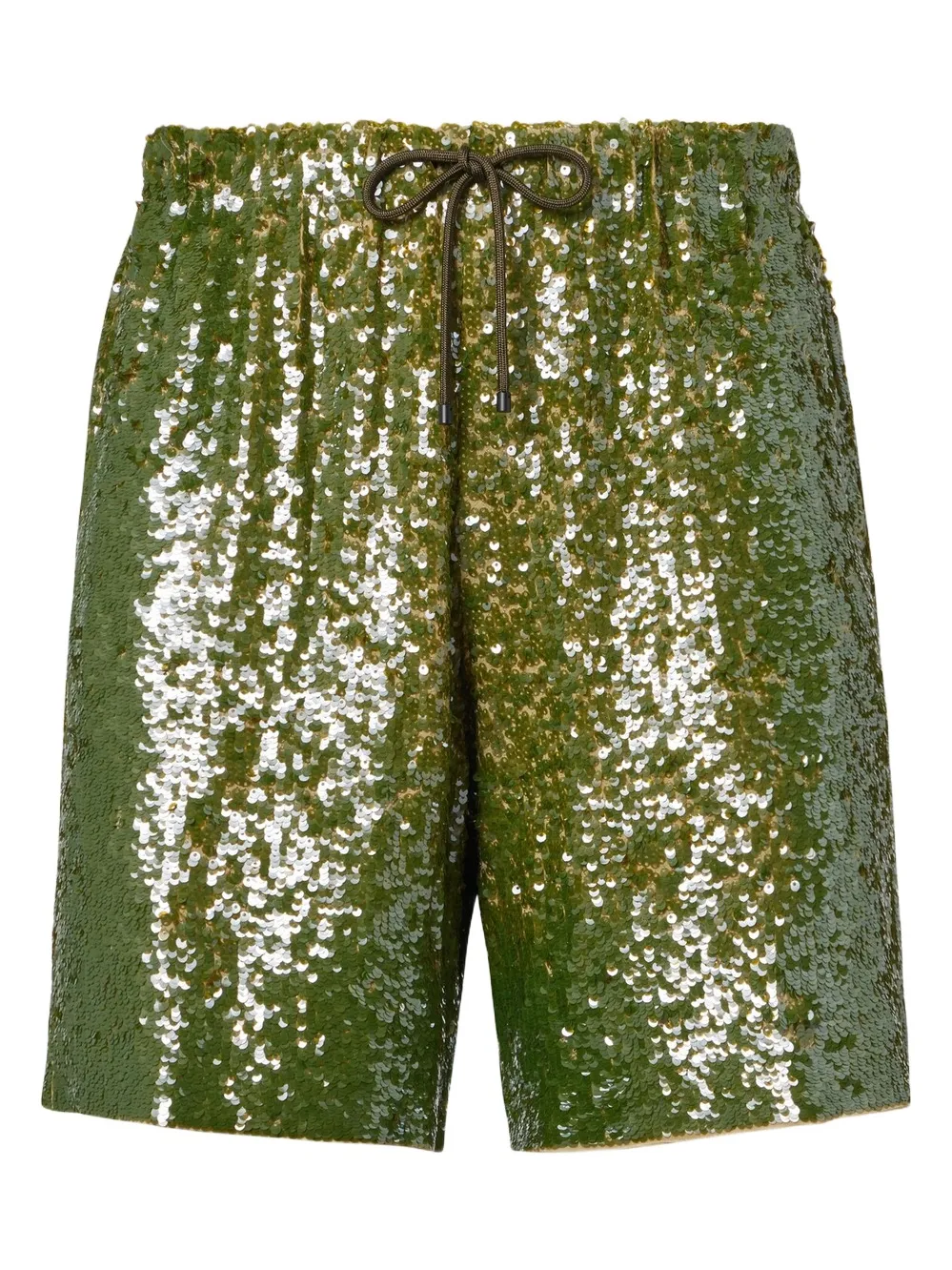 Dries Van Noten Sequined Bermuda shorts