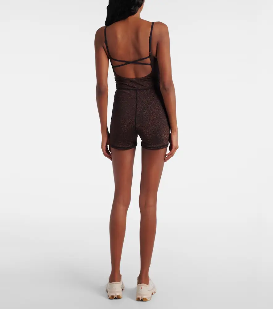 The Upside Arizona Kiva lamé jersey bodysuit | Thumbnail 3