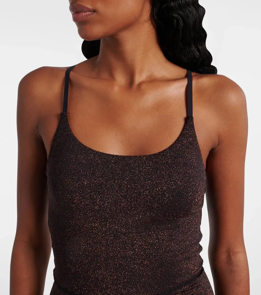 The Upside Arizona Kiva lamé jersey bodysuit | Thumbnail 5
