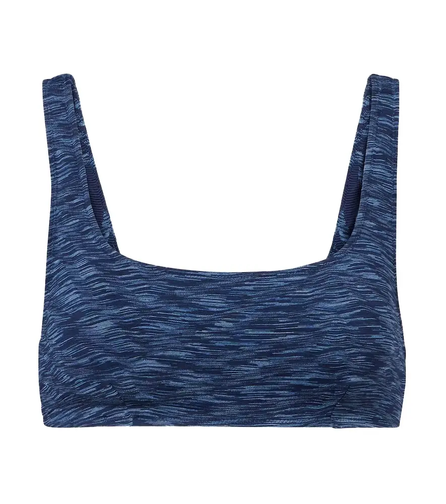 The Upside Mystere reversible printed sports bra