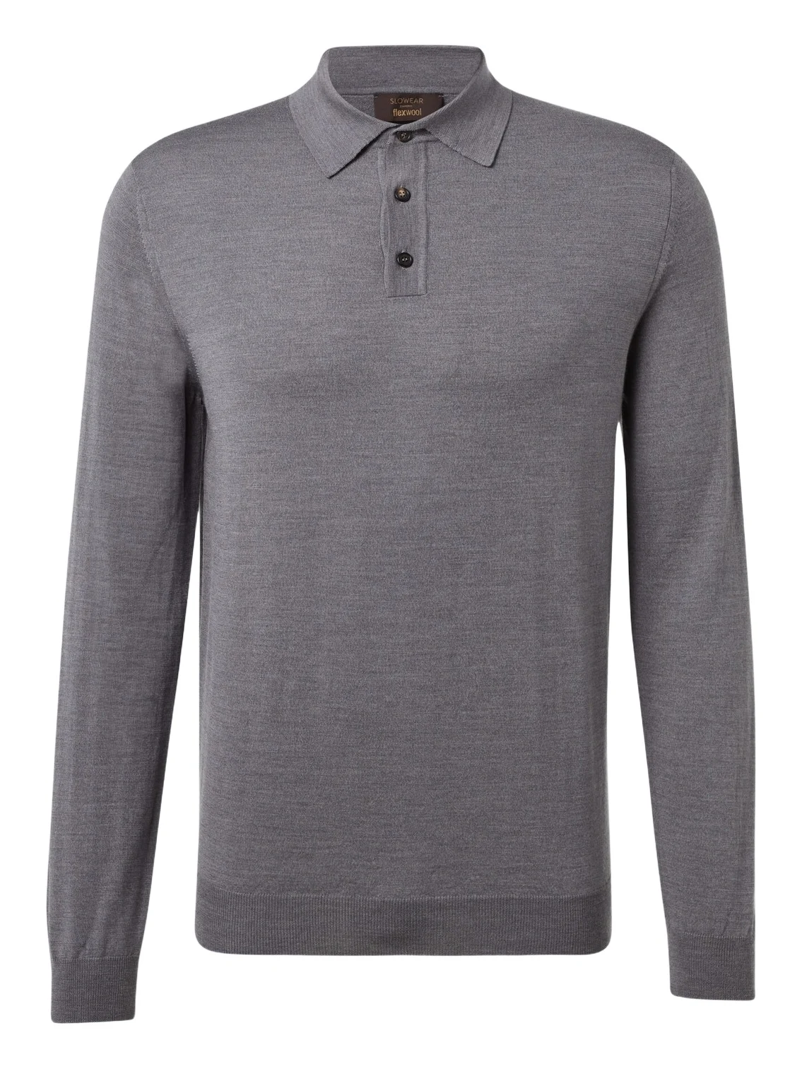 Wool-blend polo shirt Wool-blend polo shirt
