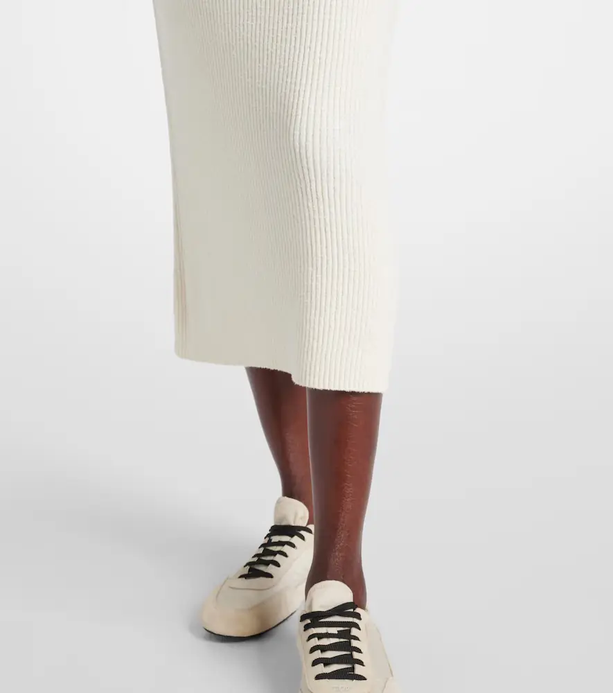 Simkhai Paige bouclé midi skirt | Thumbnail 3 Simkhai Paige bouclé midi skirt | Thumbnail 3