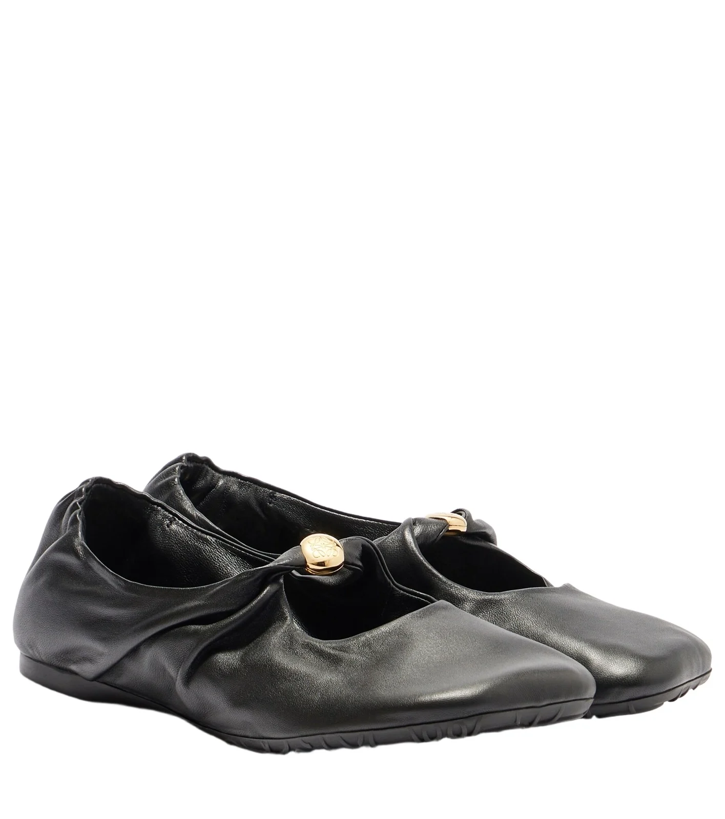 Pebble Soft leather Mary Jane flats Pebble Soft leather Mary Jane flats