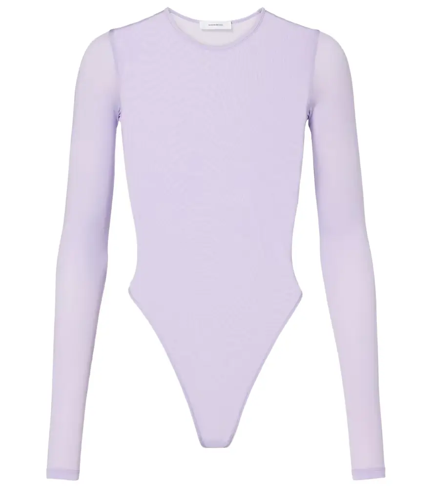 Wardrobe.NYC Wardrobe. NYC Sheer bodysuit | Image 1 Wardrobe.NYC Wardrobe. NYC Sheer bodysuit | Image 1