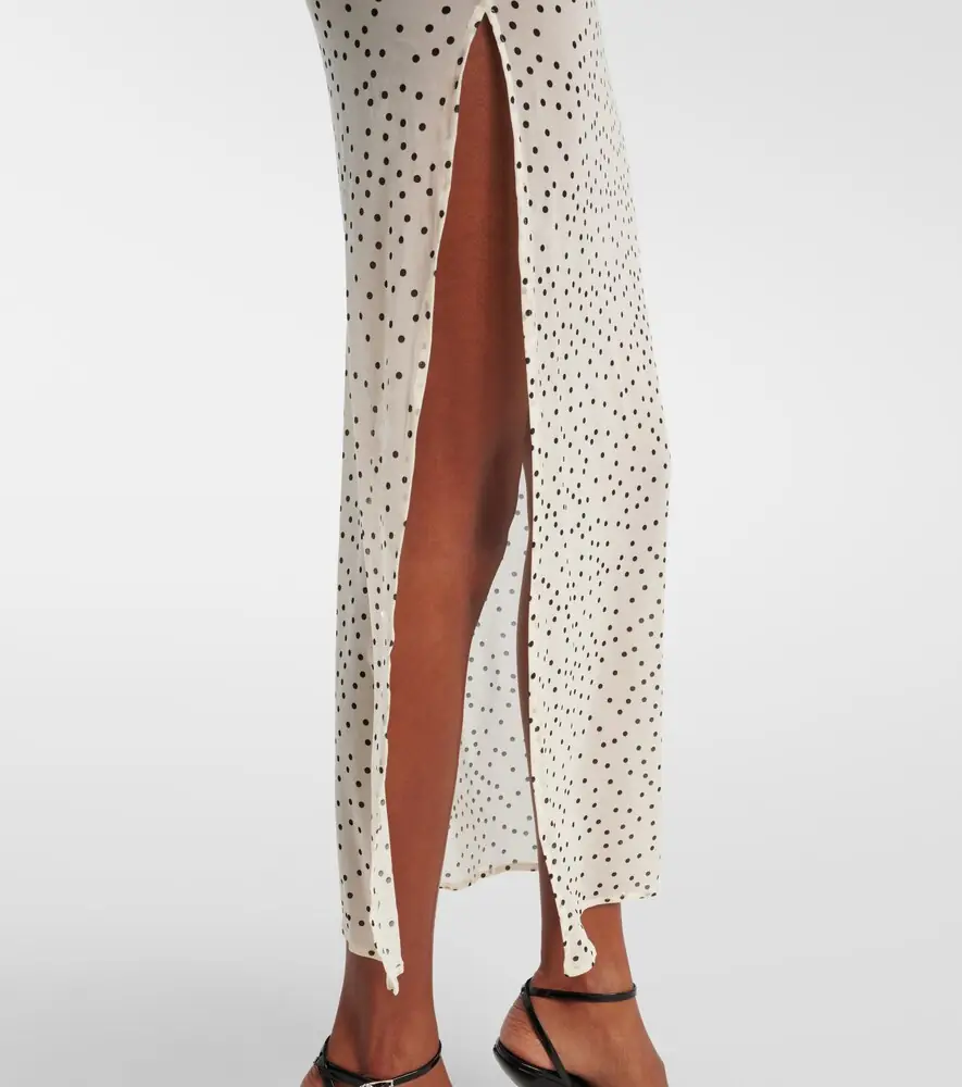 Magda Butrym Floral-appliqué polka-dot maxi dress | Thumbnail 7 Magda Butrym Floral-appliqué polka-dot maxi dress | Thumbnail 7