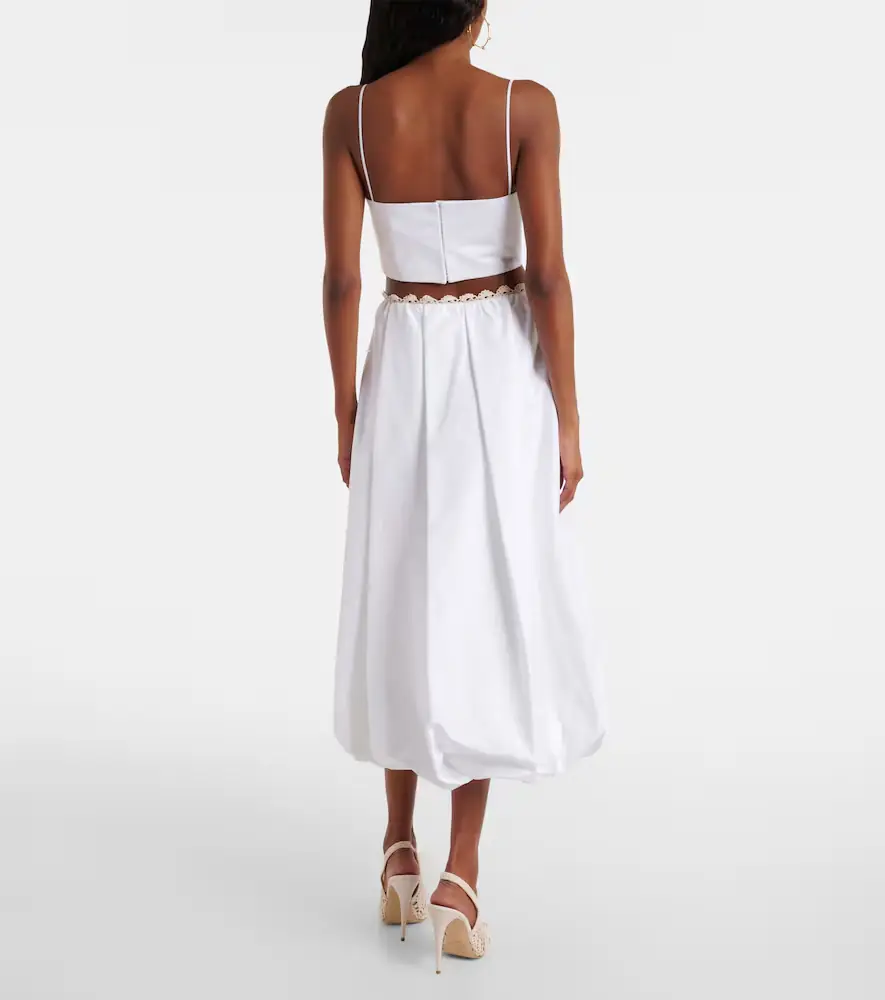 Magda Butrym Cotton midi skirt | Thumbnail 2 Magda Butrym Cotton midi skirt | Thumbnail 2