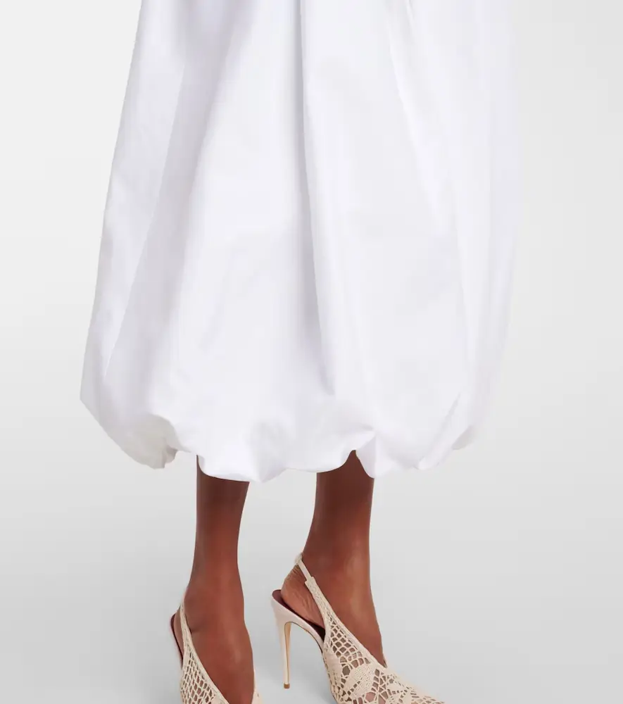 Magda Butrym Cotton midi skirt | Thumbnail 3 Magda Butrym Cotton midi skirt | Thumbnail 3