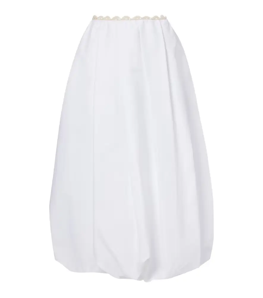 Magda Butrym Cotton midi skirt