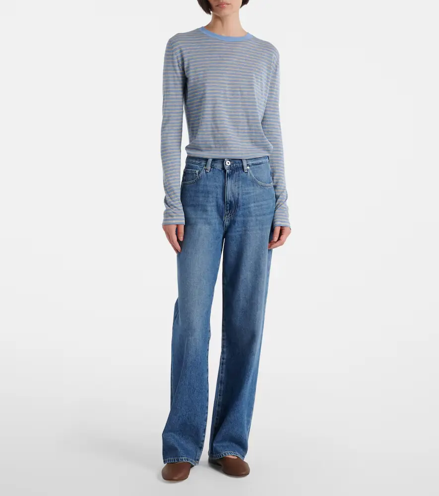AG Jeans Kora mid-rise wide-leg jeans | Thumbnail 2