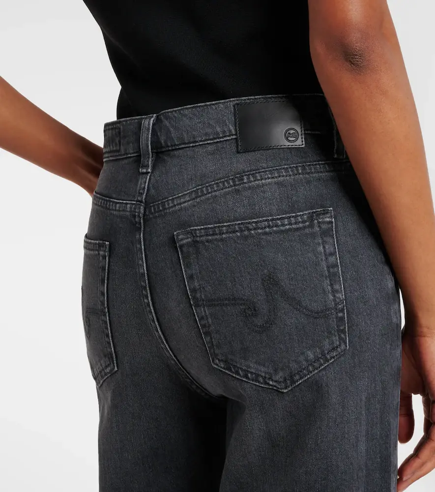 AG Jeans New Baggy mid-rise wide-leg jeans | Thumbnail 4 AG Jeans New Baggy mid-rise wide-leg jeans | Thumbnail 4