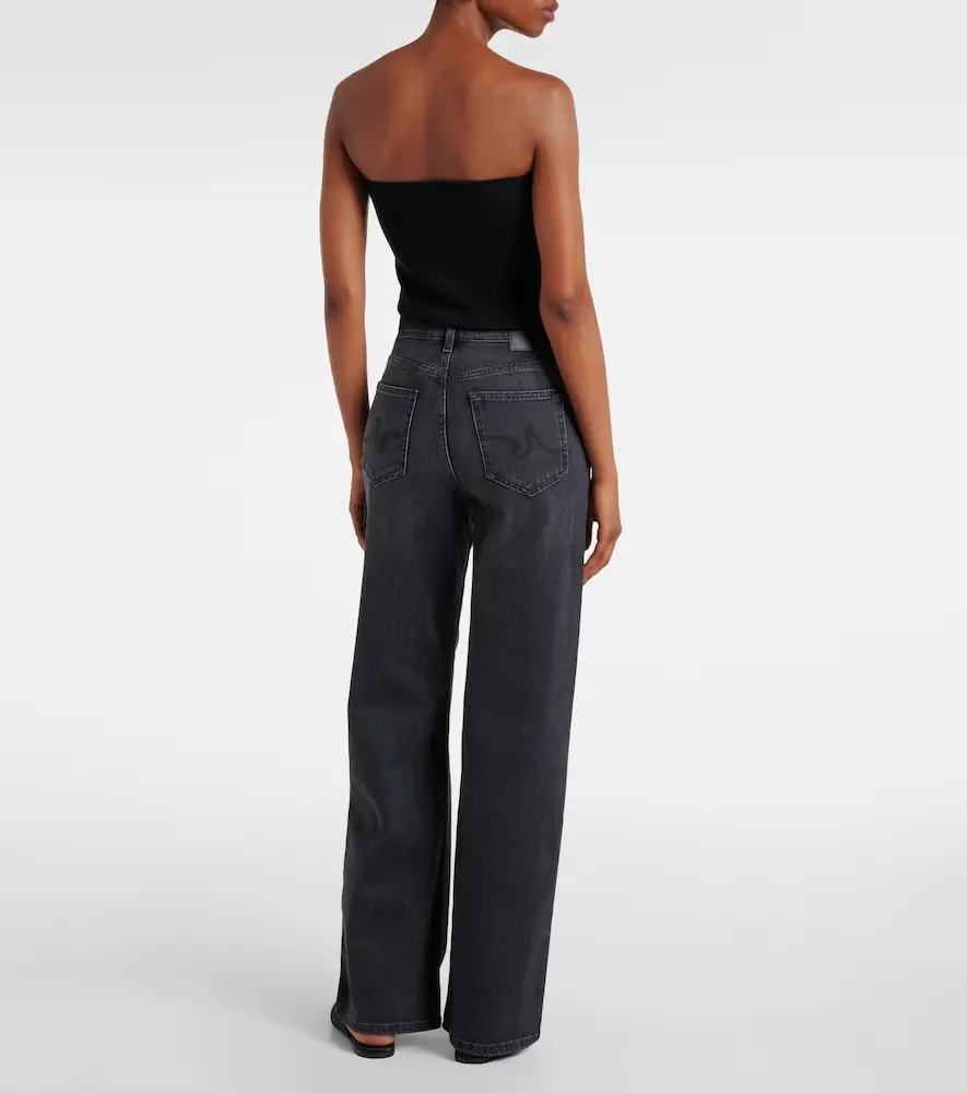 AG Jeans New Baggy mid-rise wide-leg jeans | Thumbnail 5 AG Jeans New Baggy mid-rise wide-leg jeans | Thumbnail 5