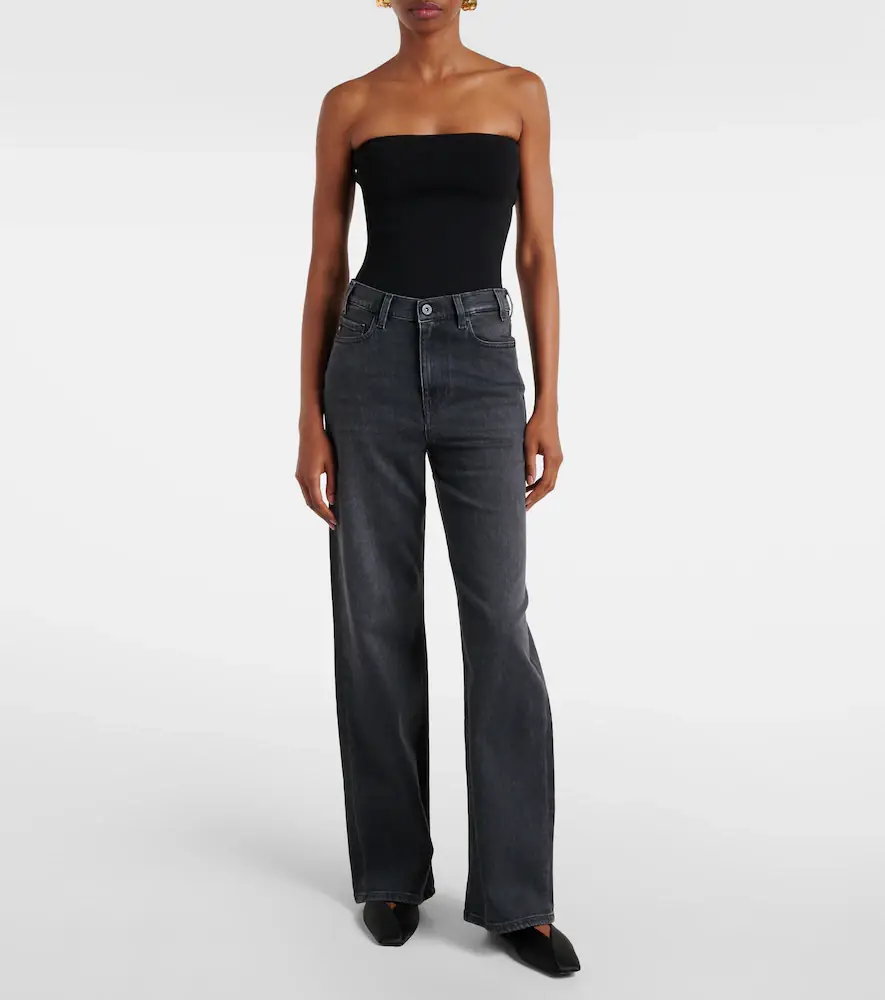 AG Jeans New Baggy mid-rise wide-leg jeans | Thumbnail 7 AG Jeans New Baggy mid-rise wide-leg jeans | Thumbnail 7
