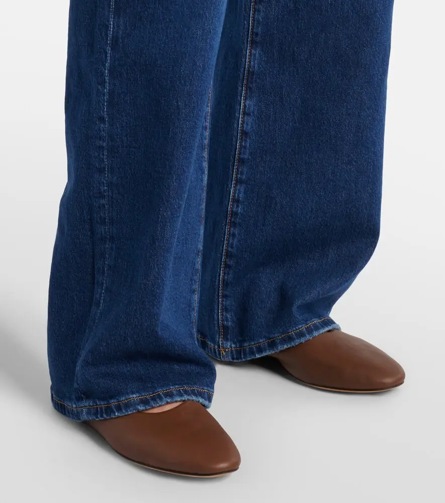 AG Jeans New Baggy mid-rise wide-leg jeans | Thumbnail 2