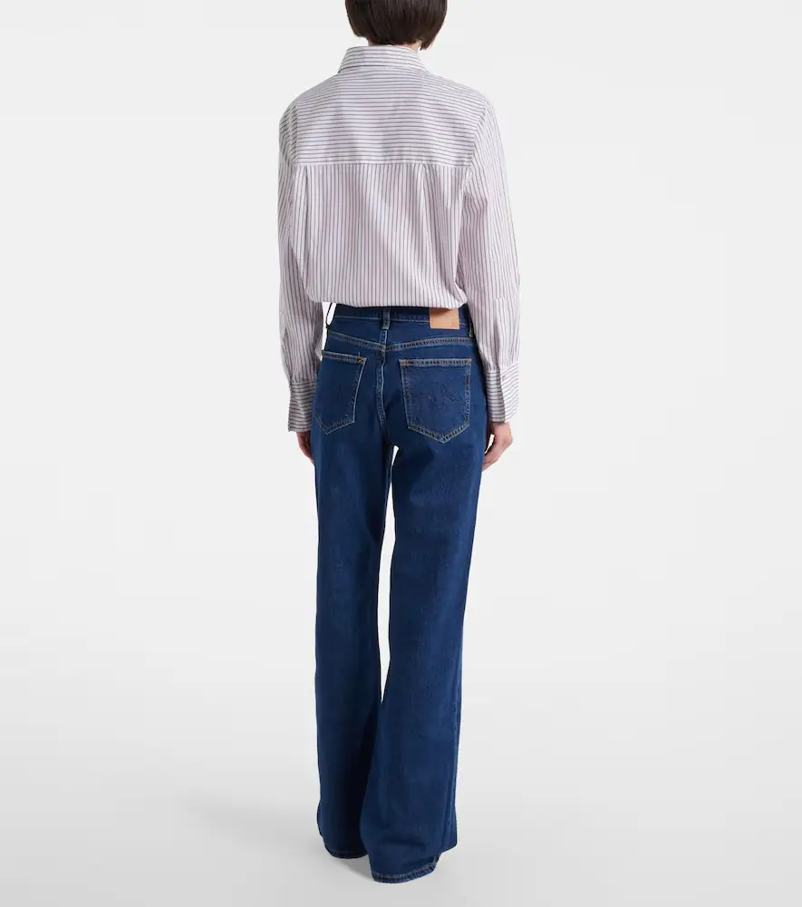 AG Jeans New Baggy mid-rise wide-leg jeans | Thumbnail 3
