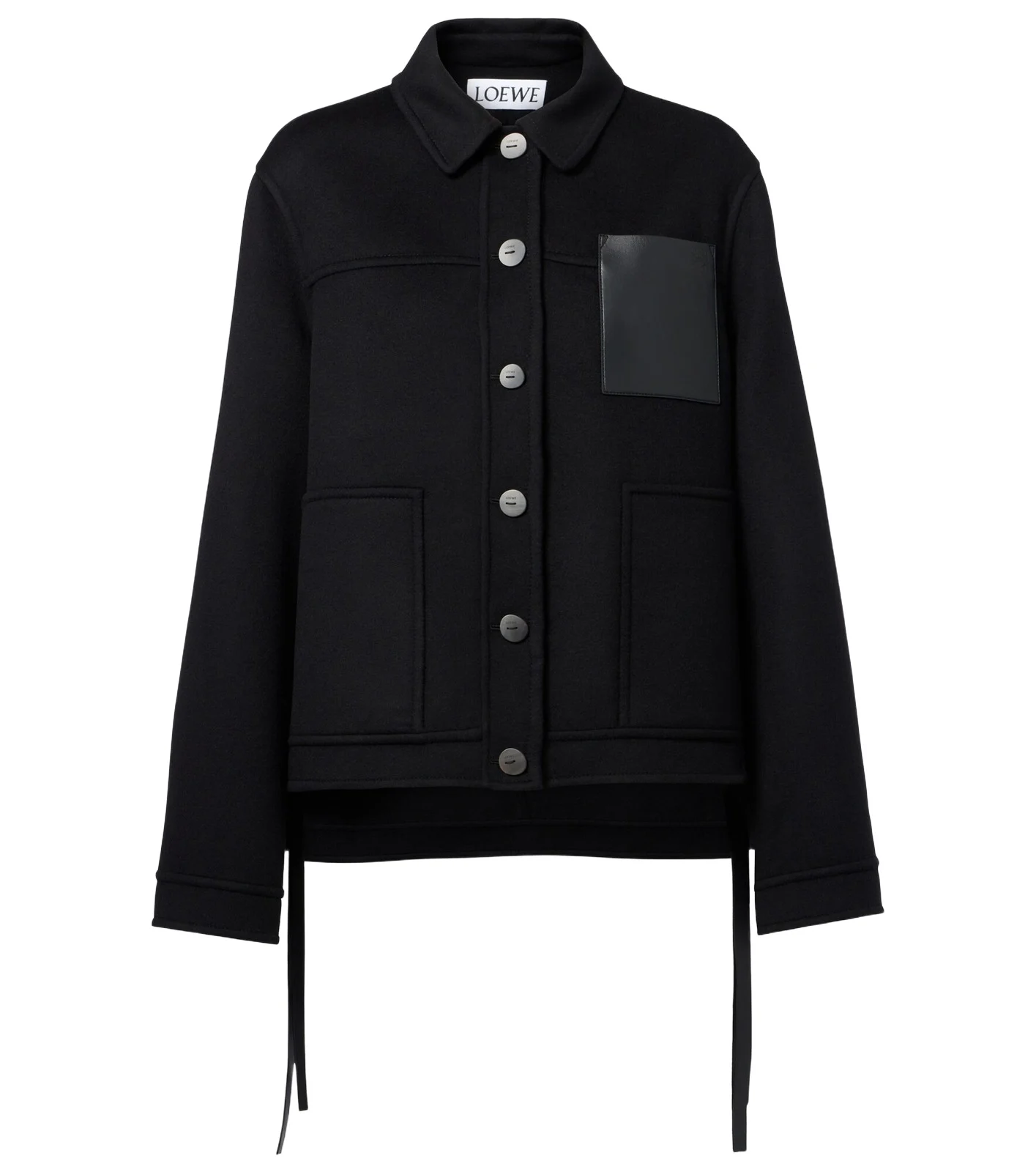 Wool and cashmere jacket