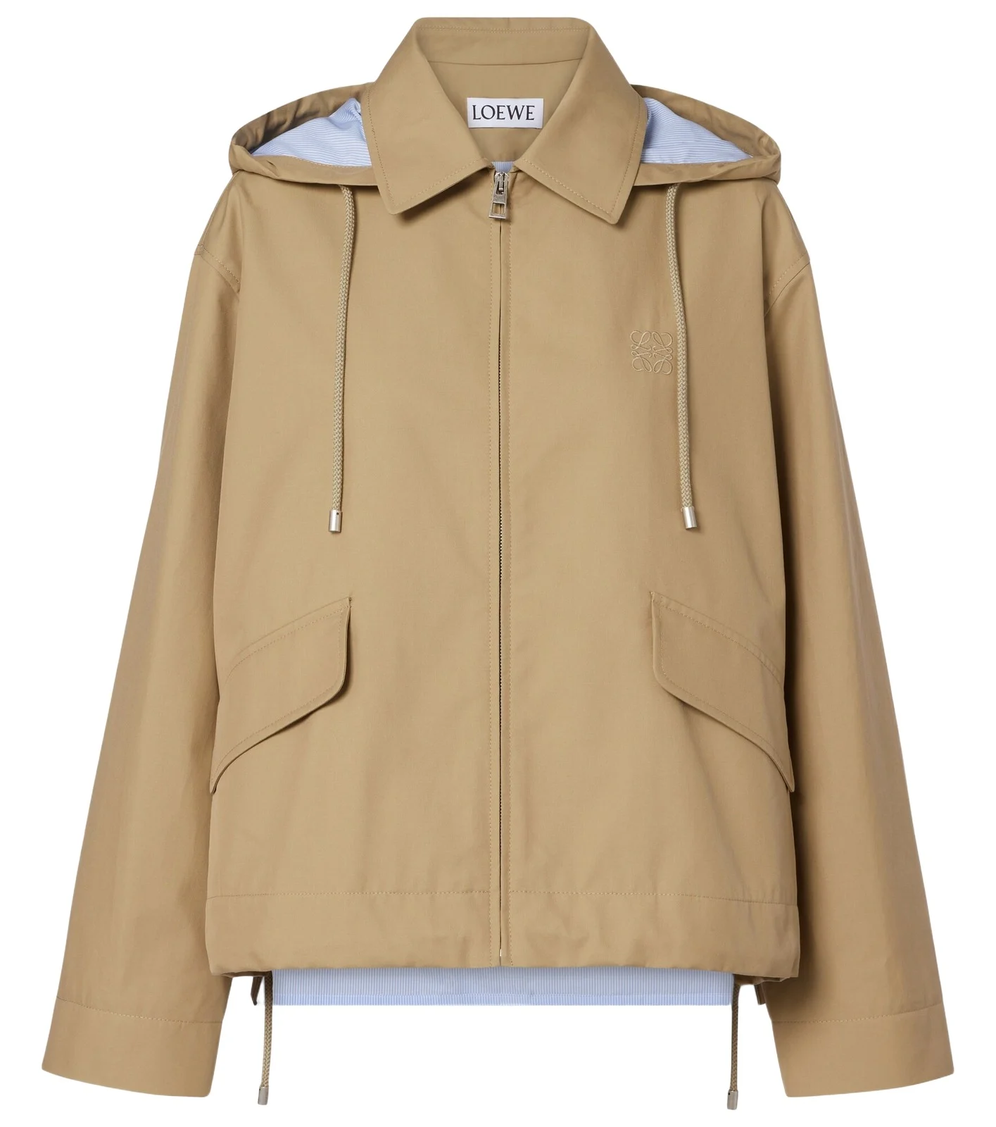 Anagram cotton gabardine jacket