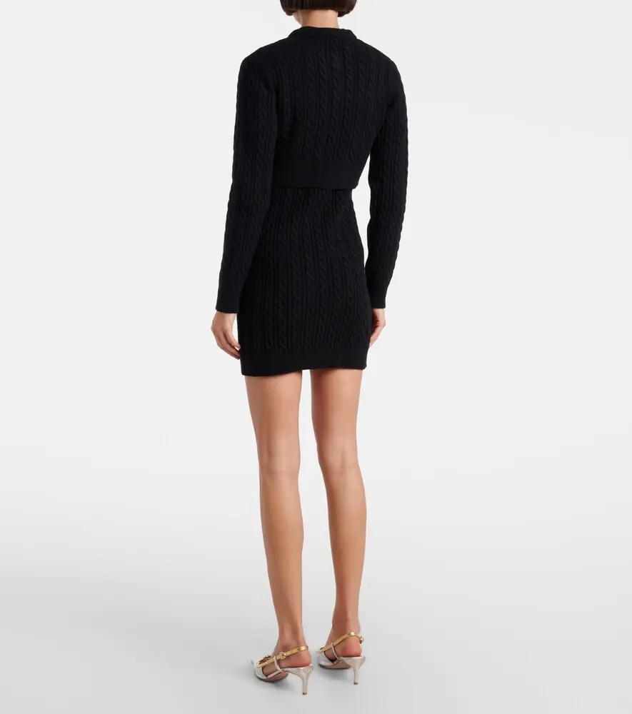 Patou Cable-knit wool and cashmere cardigan | Thumbnail 4 Patou Cable-knit wool and cashmere cardigan | Thumbnail 4