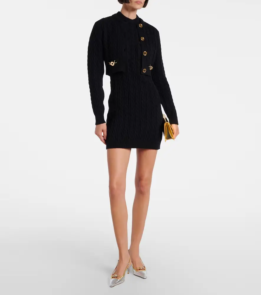 Patou Cable-knit wool and cashmere cardigan | Thumbnail 5 Patou Cable-knit wool and cashmere cardigan | Thumbnail 5