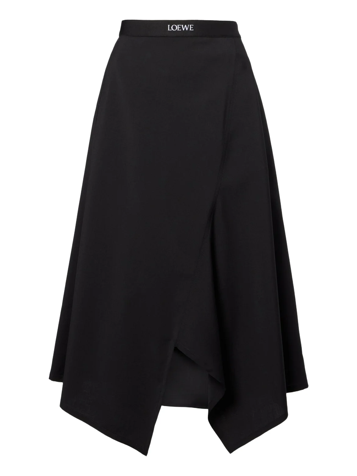 High-rise wool midi skirt High-rise wool midi skirt