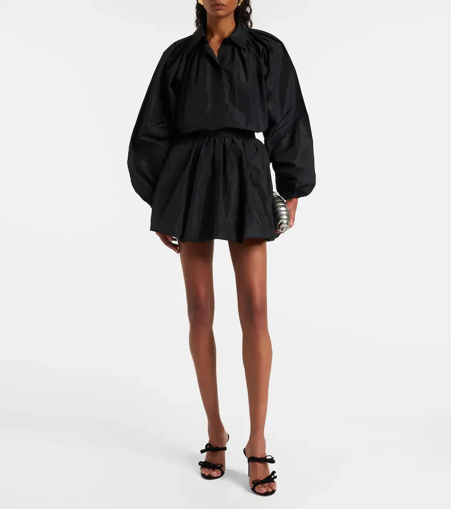 Patou Bubble faille miniskirt | Thumbnail 2