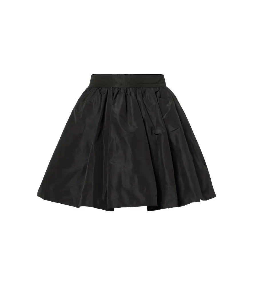 Patou Bubble faille miniskirt