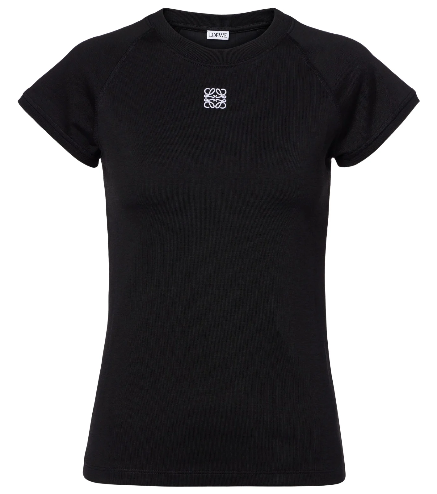 Anagram cotton-blend jersey T-shirt
