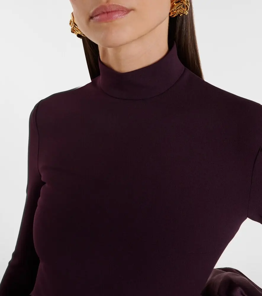 Solace London Viviana satin-trimmed gown | Thumbnail 5 Solace London Viviana satin-trimmed gown | Thumbnail 5
