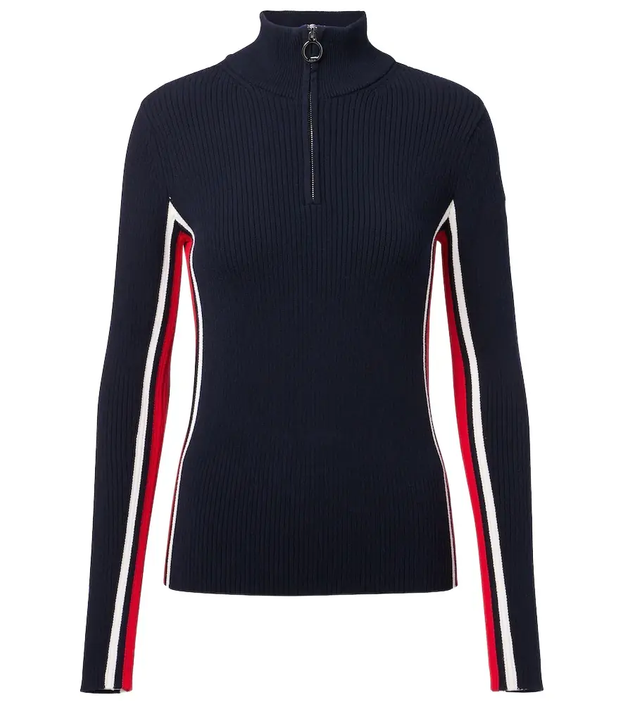 Fusalp Deltanao ribbed-knit ski top