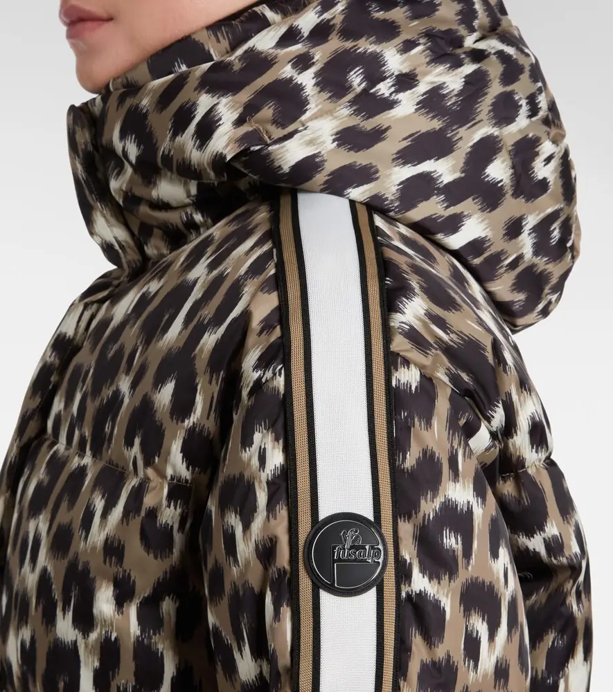 Fusalp Ada leopard-print down ski jacket | Thumbnail 6 Fusalp Ada leopard-print down ski jacket | Thumbnail 6