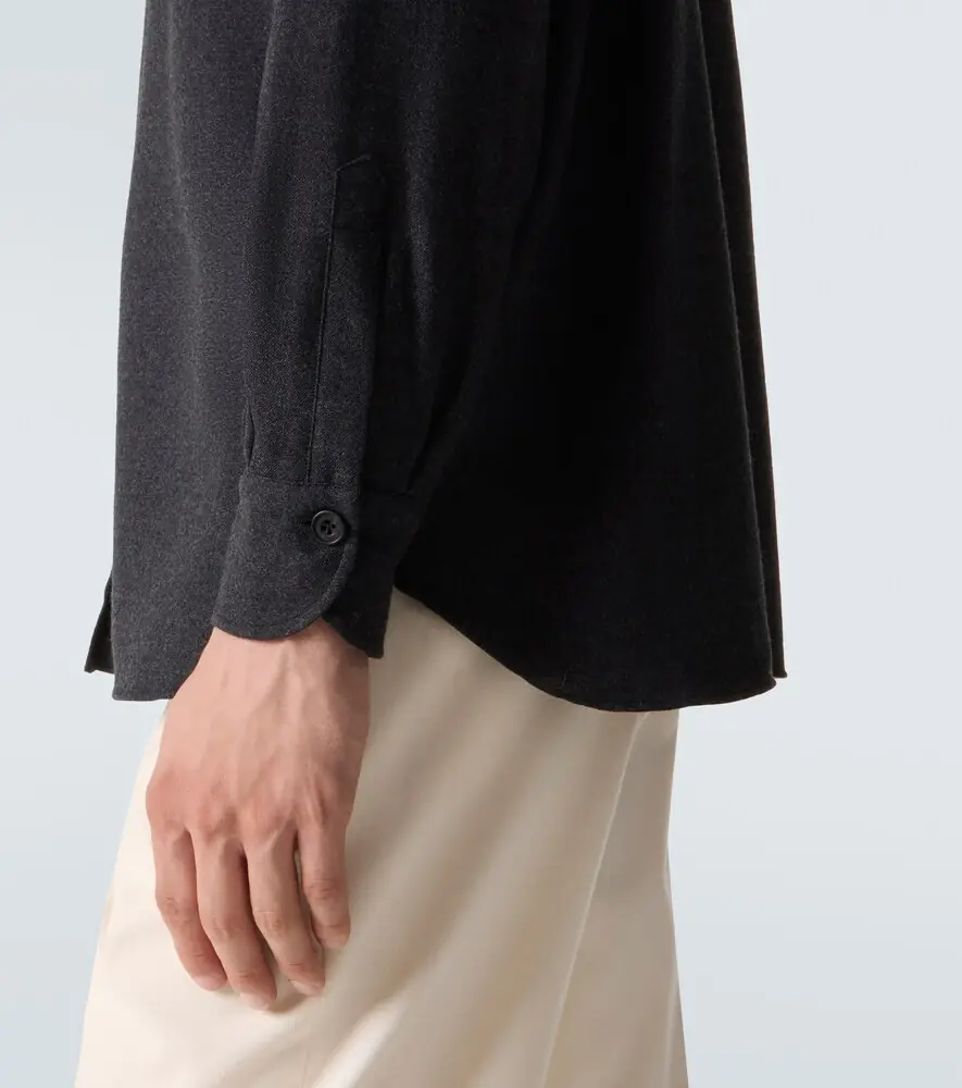 Rubinacci Virgin wool shirt | Thumbnail 5