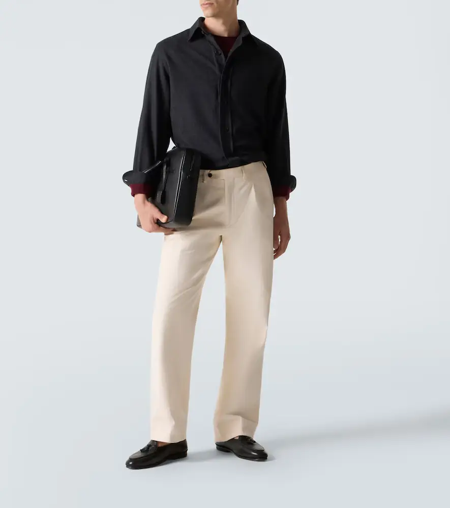 Rubinacci Virgin wool shirt | Thumbnail 6