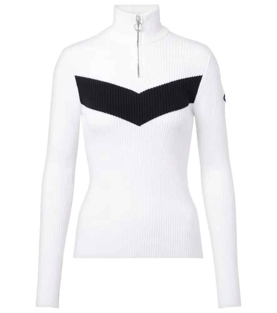 Fusalp Andromede ribbed-knit ski top