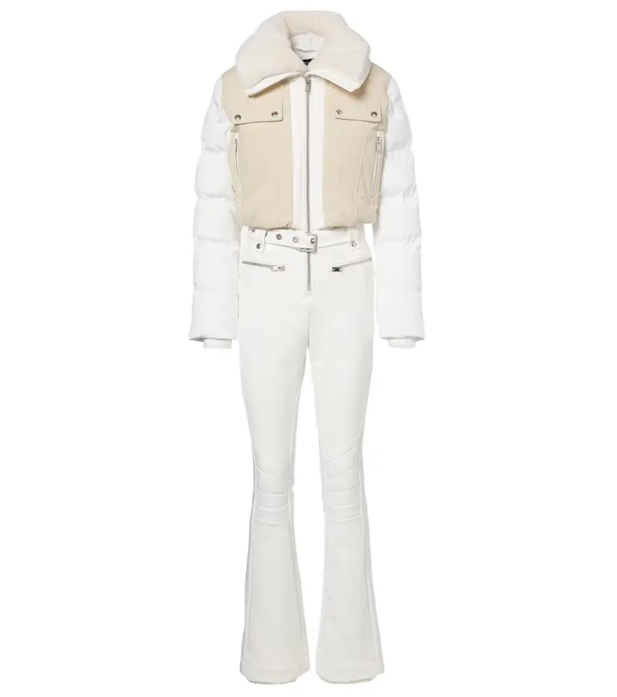 Fusalp Karei corduroy-trimmed ski suit