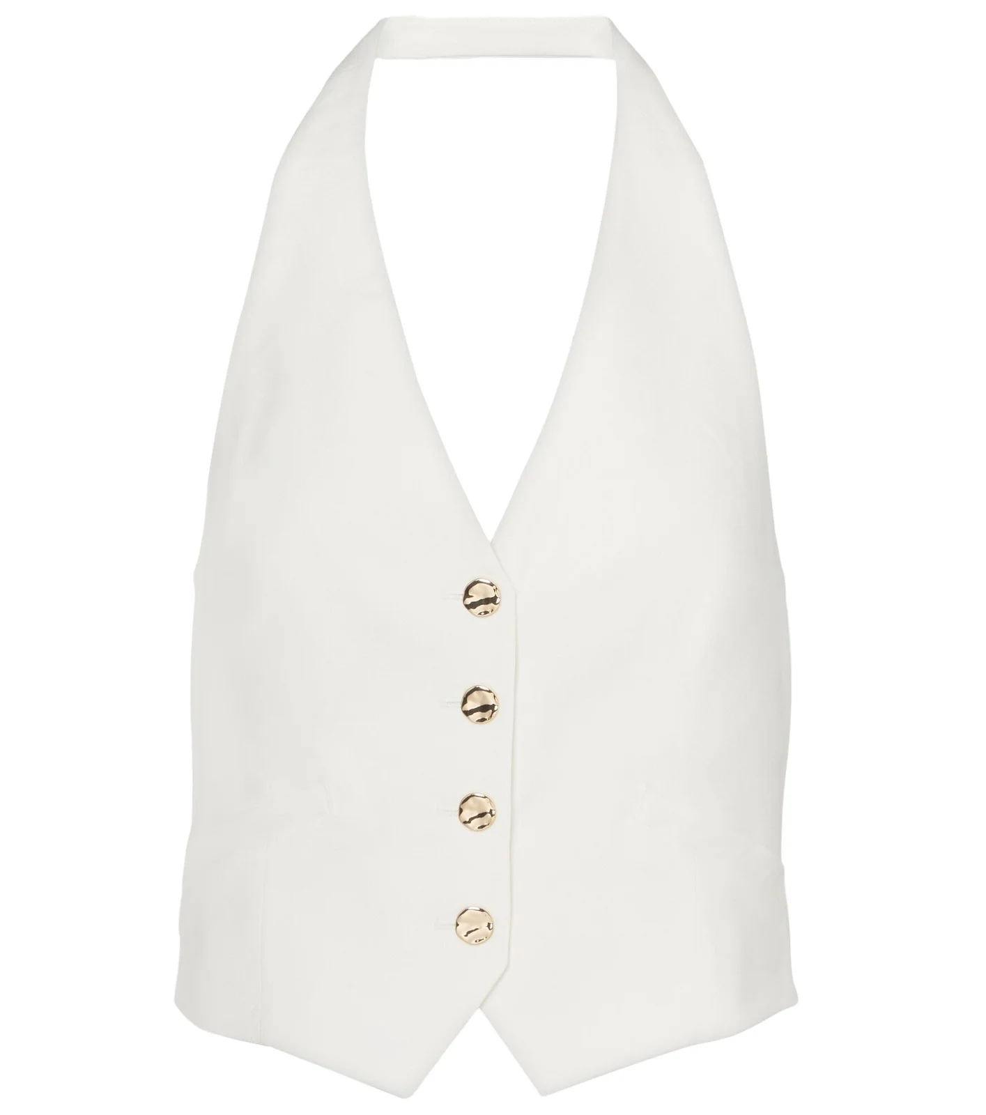 Arabella linen-blend vest Arabella linen-blend vest