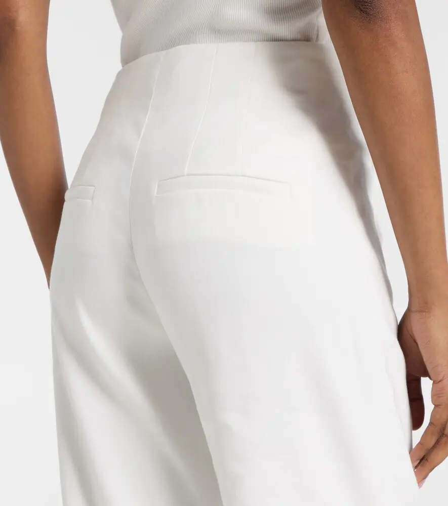 Veronica Beard Jude linen-blend wide-leg pants | Thumbnail 4 Veronica Beard Jude linen-blend wide-leg pants | Thumbnail 4