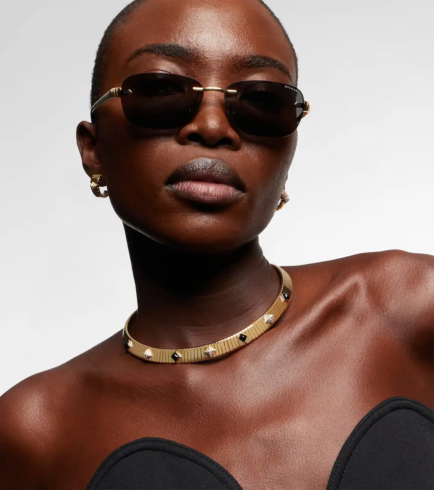 BVLGARI Tubogas rectangular sunglasses | Thumbnail 5 BVLGARI Tubogas rectangular sunglasses | Thumbnail 5