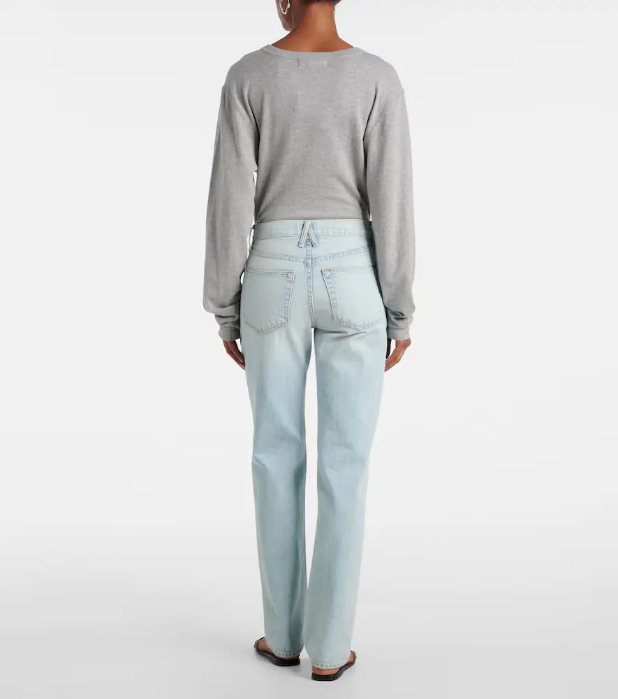SLVRLAKE London high-rise straight jeans | Thumbnail 3