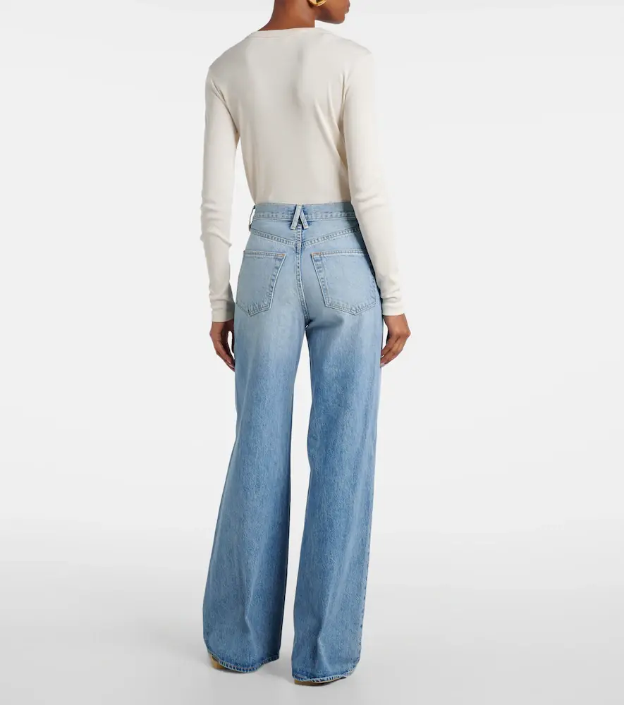 SLVRLAKE Eva high-rise wide-leg jeans | Thumbnail 2
