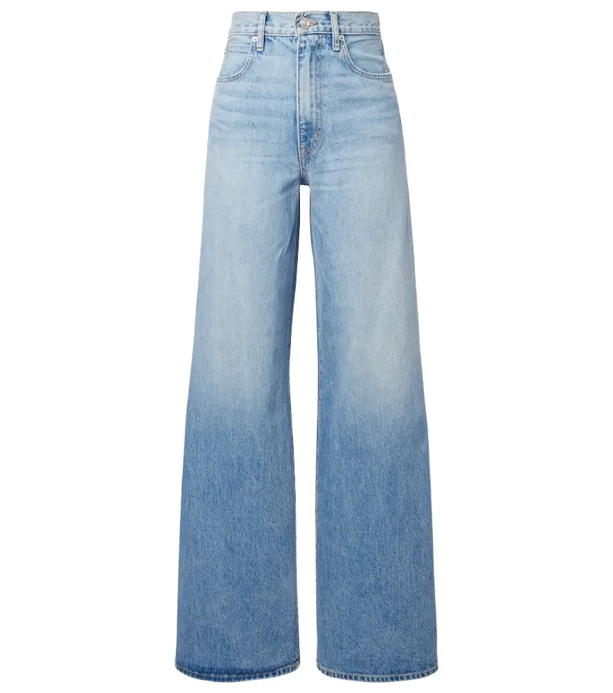 SLVRLAKE Eva high-rise wide-leg jeans