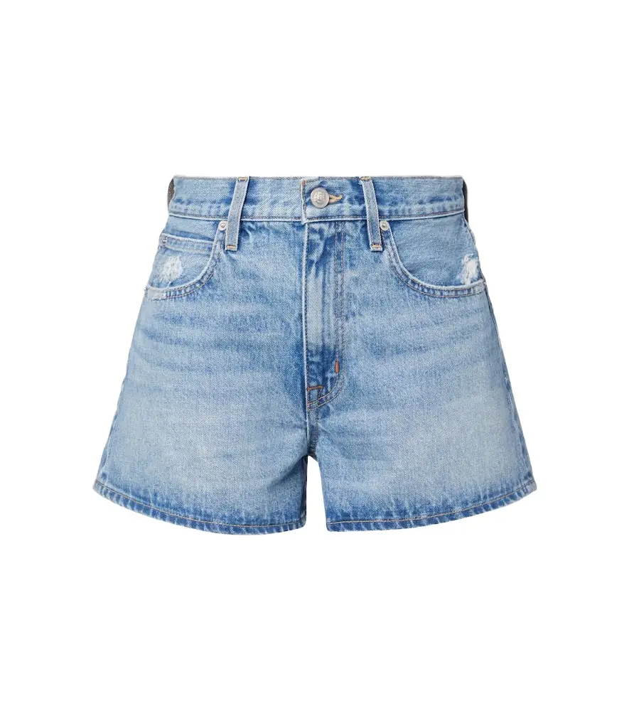 SLVRLAKE Mila mid-rise denim shorts