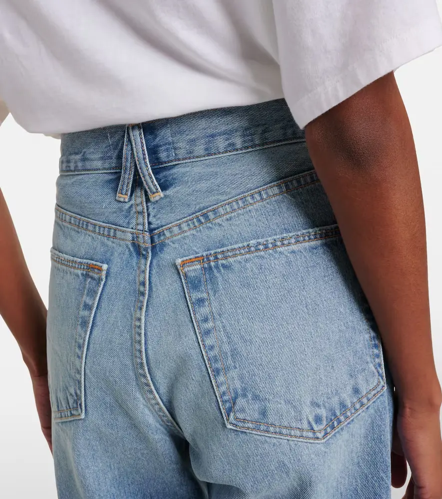 SLVRLAKE High-rise denim Bermuda shorts | Thumbnail 5