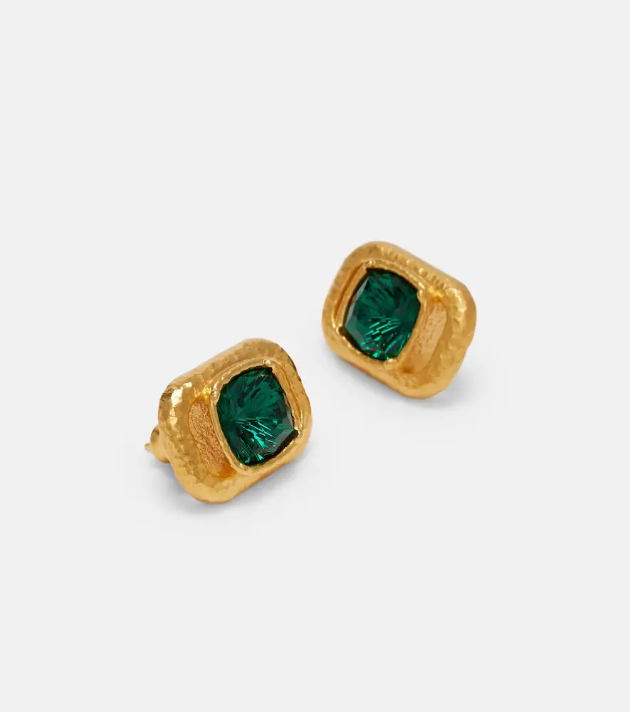 Oscar de la Renta Crystal-embellished earrings | Thumbnail 3 Oscar de la Renta Crystal-embellished earrings | Thumbnail 3