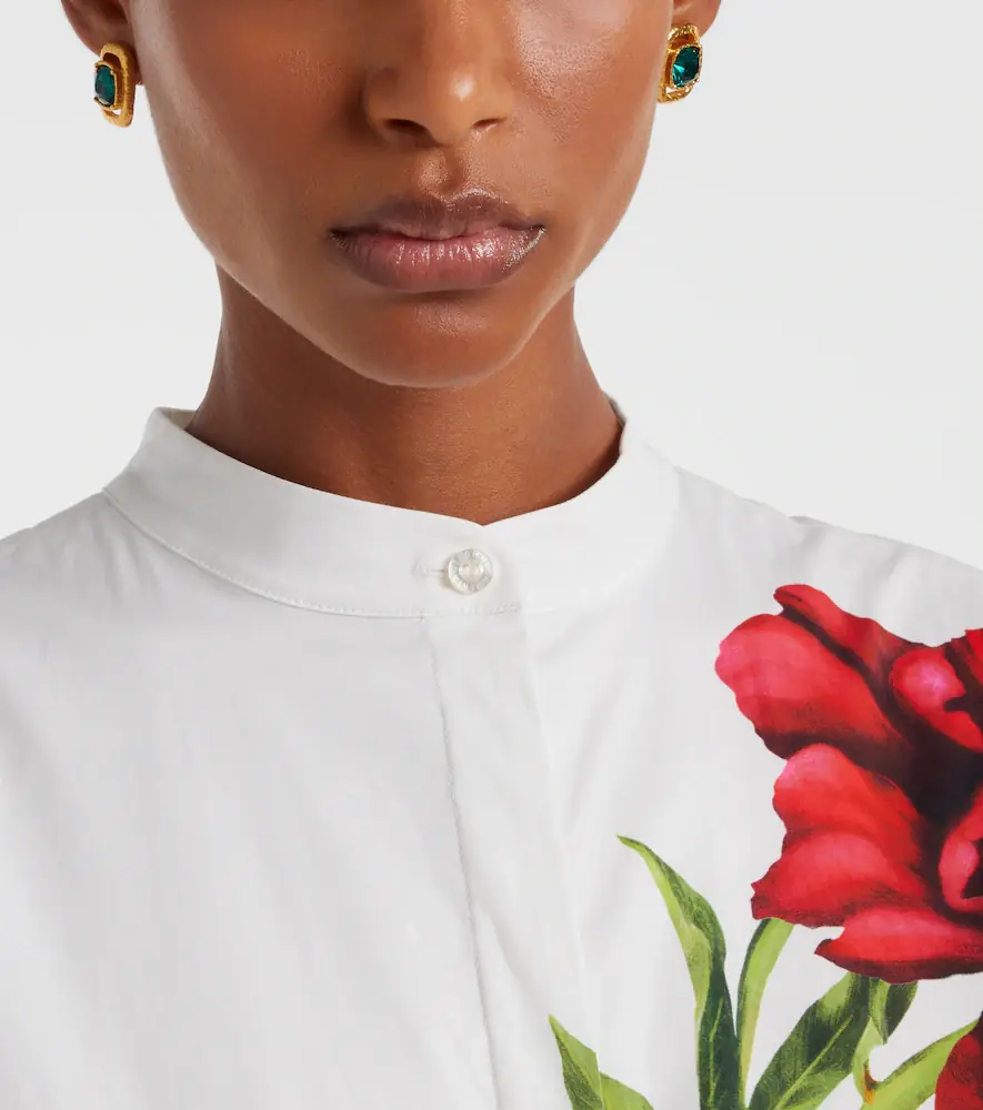 Oscar de la Renta Crystal-embellished earrings | Thumbnail 6 Oscar de la Renta Crystal-embellished earrings | Thumbnail 6