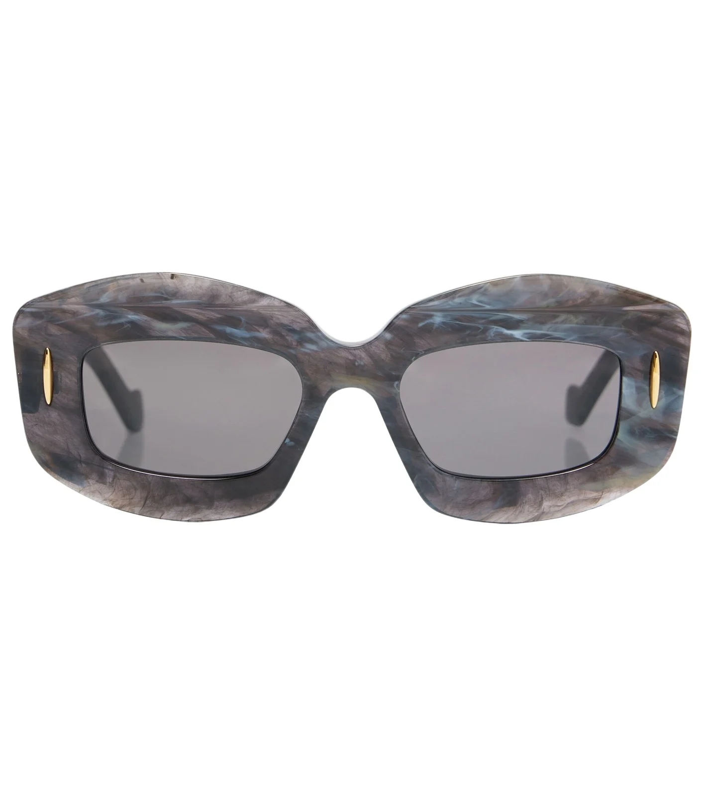 Screen rectangular sunglasses